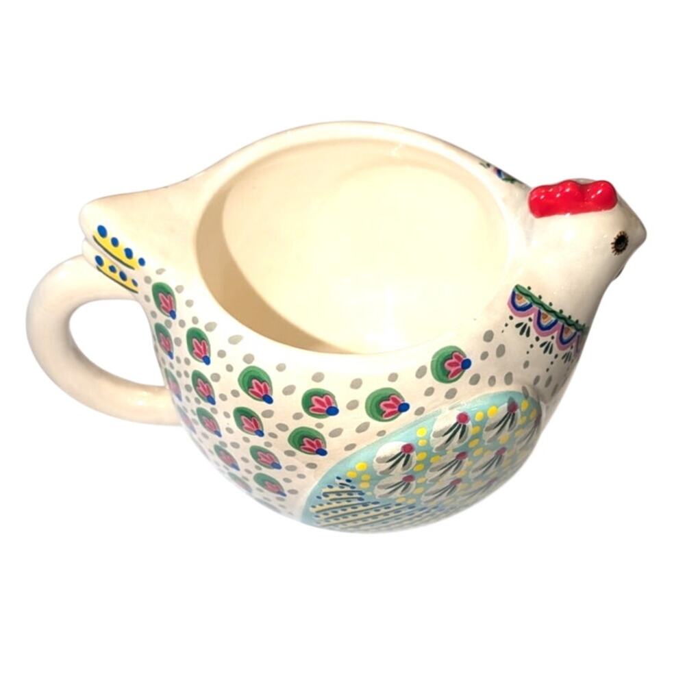 Natural Life Penny The Hen Ceramic Mug Whimsical Chicken Cup - Picture 5 of 11
